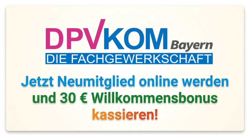 DPVKOM Bayern Online-Mitgliedschaft
